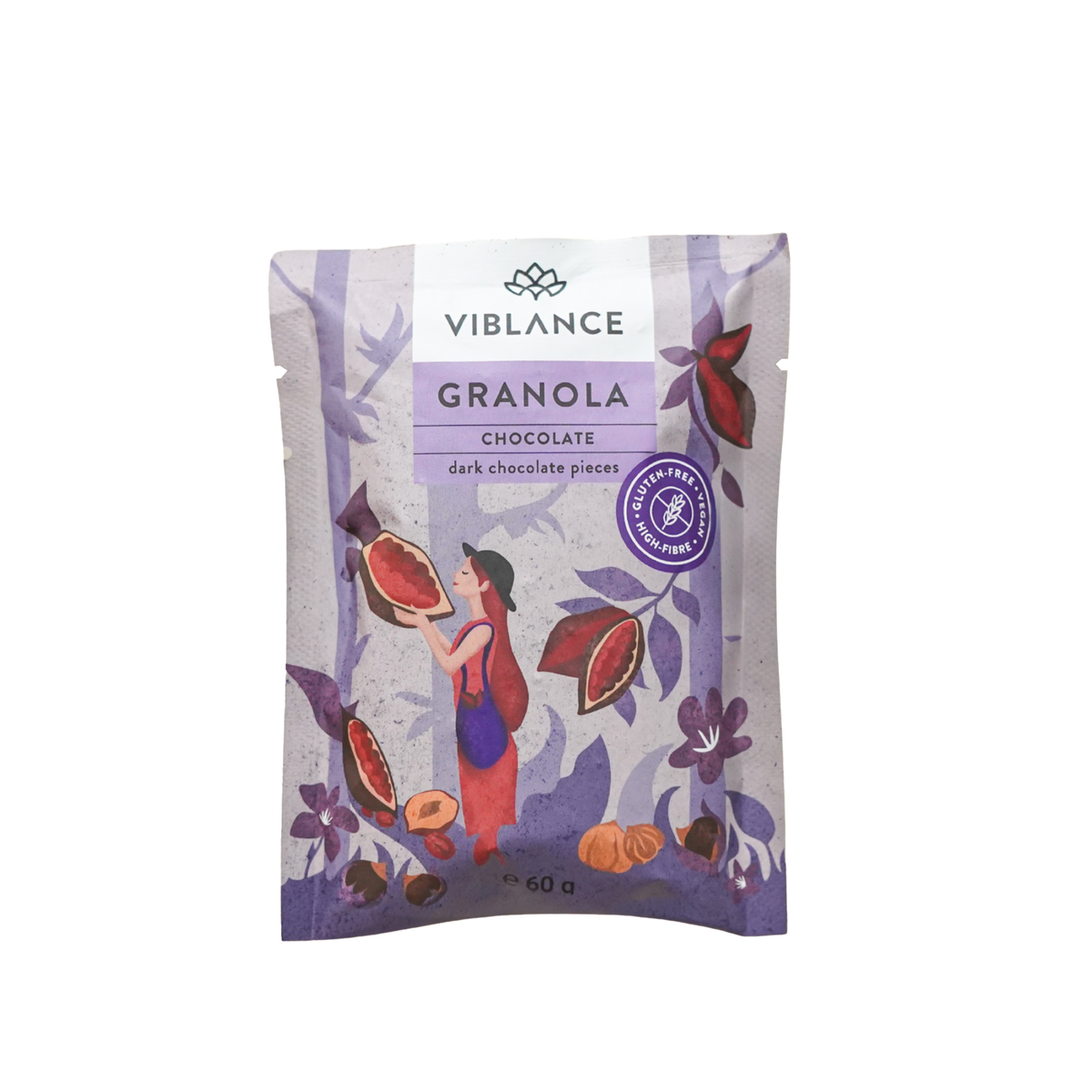 Viblance Knuspermüsli Schokolade 60g