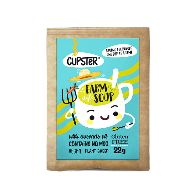 Cupster instant farm style soup 22g