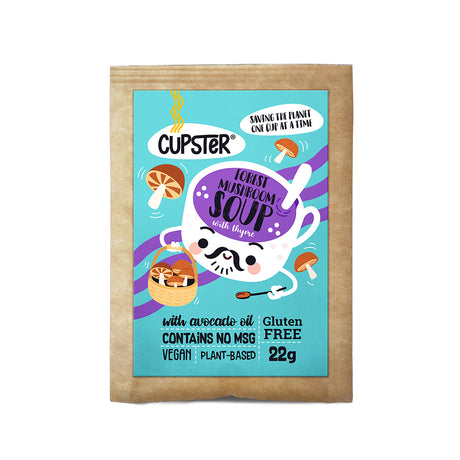 Cupster instant forest mushroom soup 22g