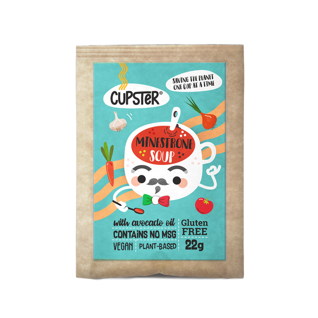 Cupster instant minestrone soup 22g