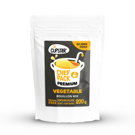 Cupster Chef-Pack Premium Vegetable Bouillon Mix 200g