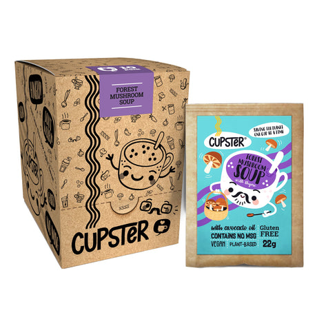 Cupster instant forest mushroom soup 10 pack (10x22g)