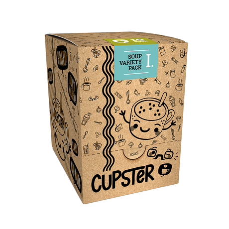 Cupster instant soup variety pack
