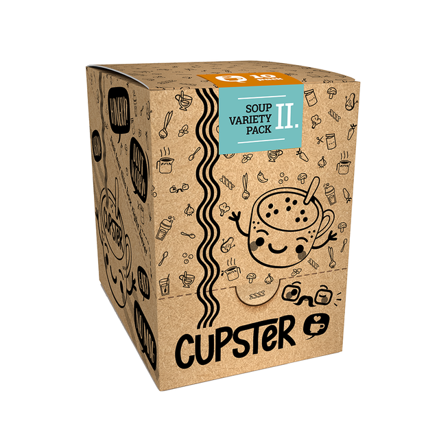 Cupster instant soup variety pack II