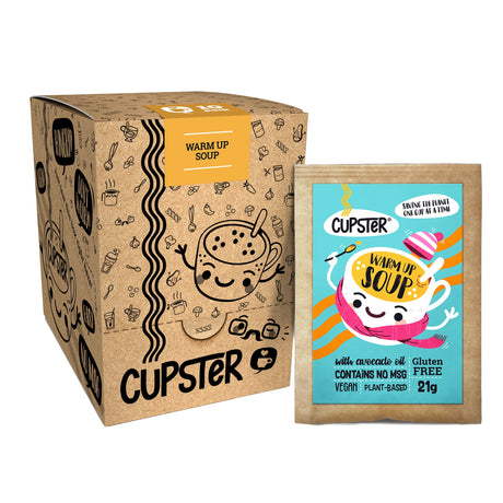 Cupster instant warm up soup 10 pack (10x21g)