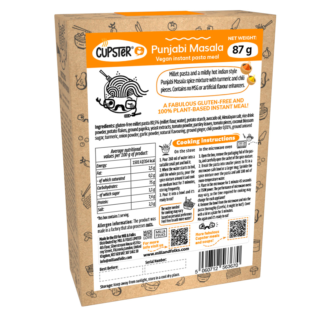 Cupster Instant Punjabi Masala паста 87гр