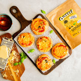 Mistura vegetal com sabor Oosty Gouda 332g (Para preparar 1kg de bloco vegetal)