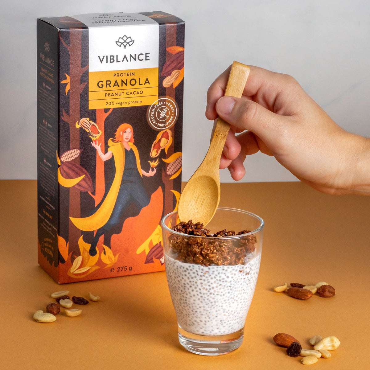 Granola Proteica Viblance Choconutty 60g