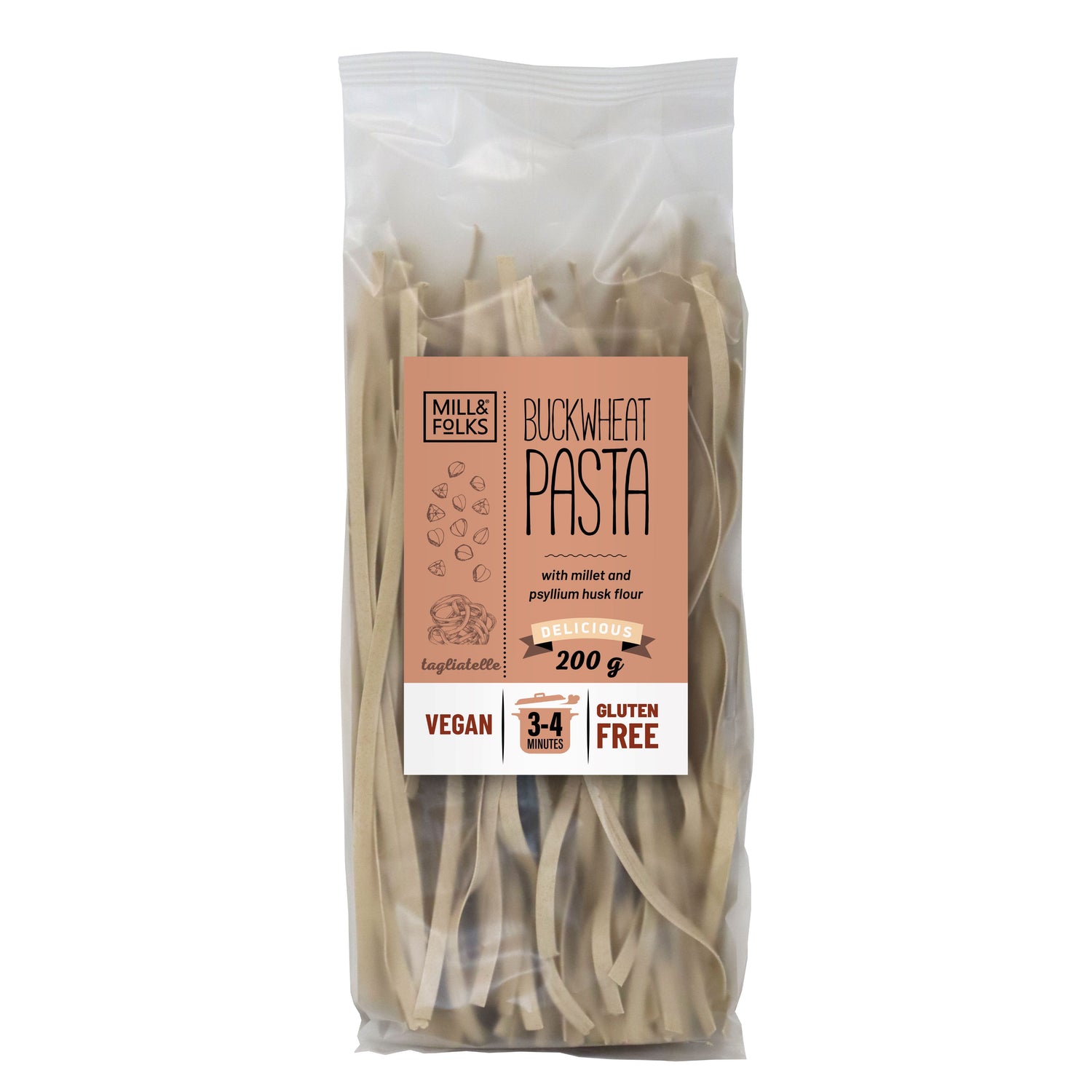 Buckwheat pasta tagliatelle 200g