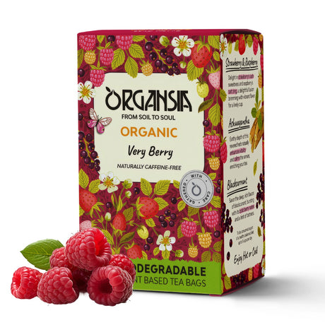Organsia Very Berry with Ashwagandha Organic Tea 32g (18 bags)