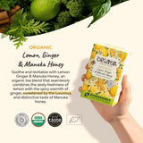Organsia Lemon, Ginger & Manuka Honey Organic Tea 32g (18 bags)
