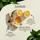 Organsia Lemon, Ginger & Manuka Honey Organic Tea 32g (18 bags)