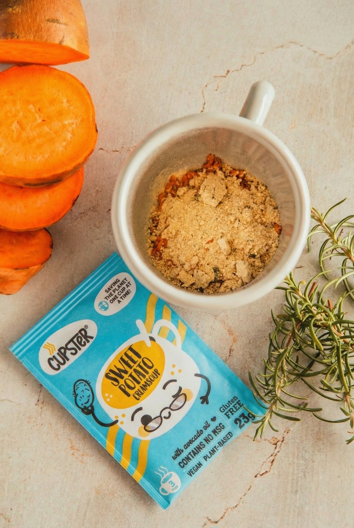 Cupster instant sweet potato creamsoup 30g
