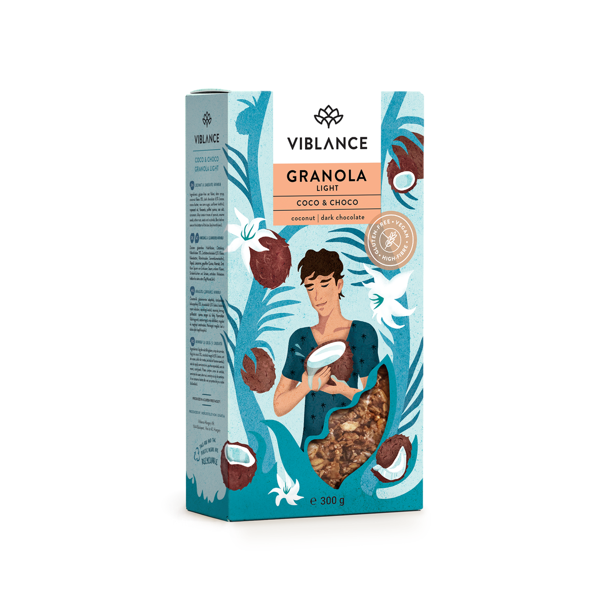 Viblance Granola Light Coco & Choco 300g