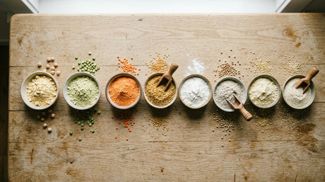 Gluten-free flours