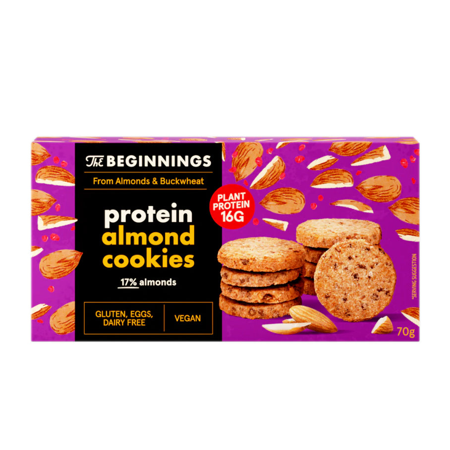 Biscuits aux amandes et au cacao The Beginnings 80g