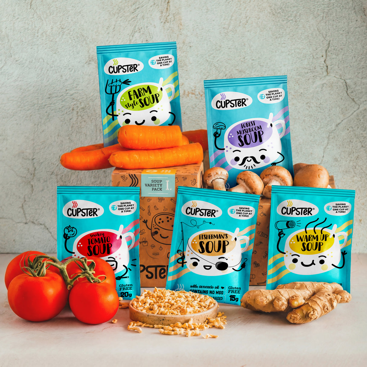 Cupster-Instant-Suppen-Sortenpaket