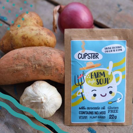 Cupster instant farm style soup 22g