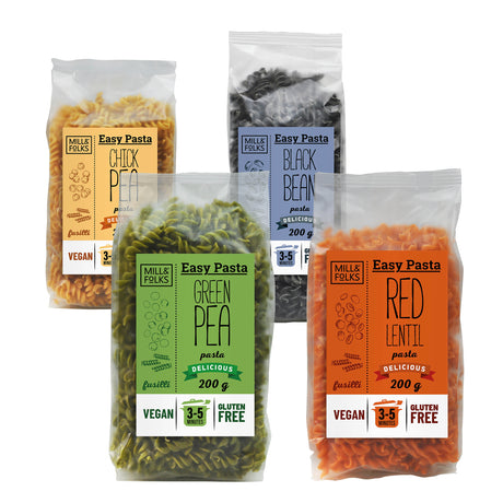 Easy Pasta Legumes fusilli variety pack