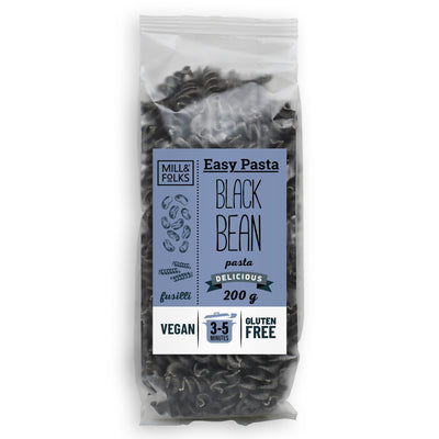 Mill & Folks Quinoa Pasta Fusilli 4x200g - Vegan, Gluten-Free, High Protein & Fibre