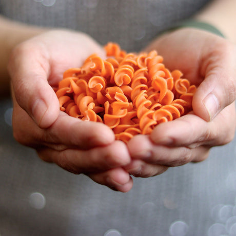 Easy Pasta Red lentil fusilli