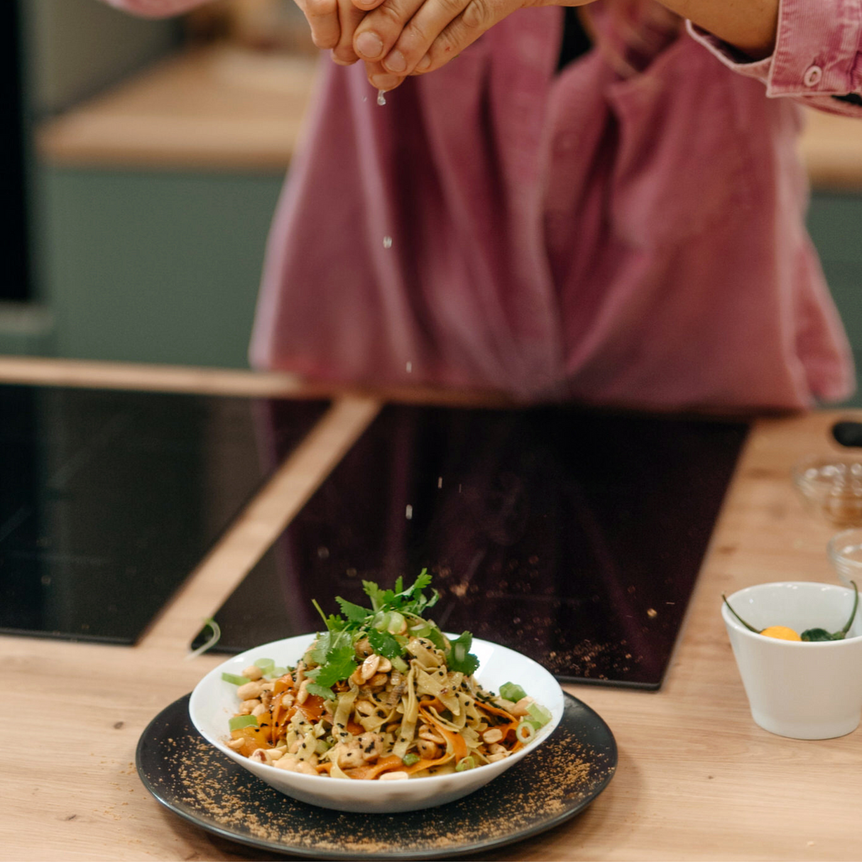 Quinoa pasta tagliatelle
