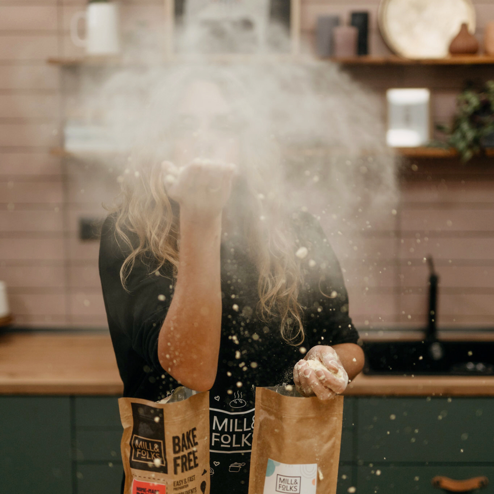Red lentil flour